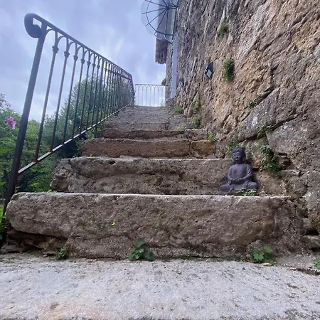 Avec Terrasse Dans Mas Historique Cevenol * Saint-Paul-la-Coste